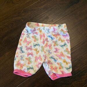 Milkberry Butterfly Pajama Short Bottoms 24 Months Bamboo